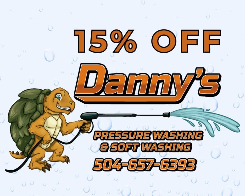 dannys pressure washing member perk